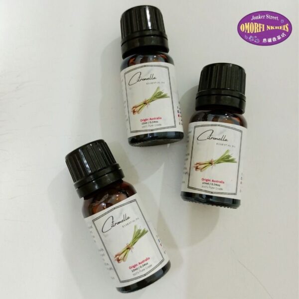 100% Pure Citronella Essential Oil 10ml 香茅精油 - Image 3