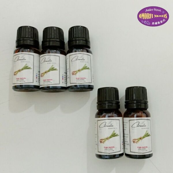 100% Pure Citronella Essential Oil 10ml 香茅精油 - Image 4